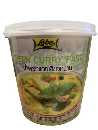 Lobo Pasta Zielone Curry Do Kuchni Azjatyckiej Green Curry 400g